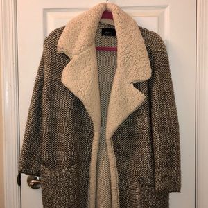 Zara Cozy Knit Jacket